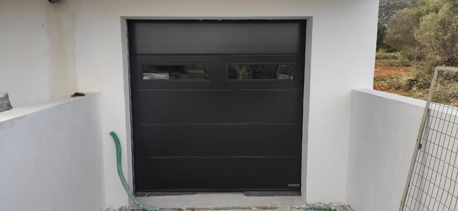 Γκαραζόπορτα sectional Hörmann — Control Hellas