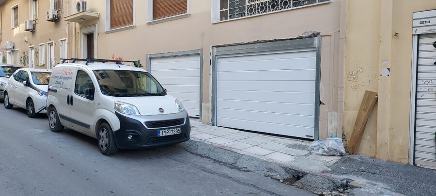 Τοποθέτηση γκαραζόπορτας Hörmann — Control Hellas