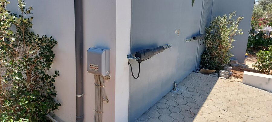 Εγκατάσταση μπάρας parking CAME — Control Hellas